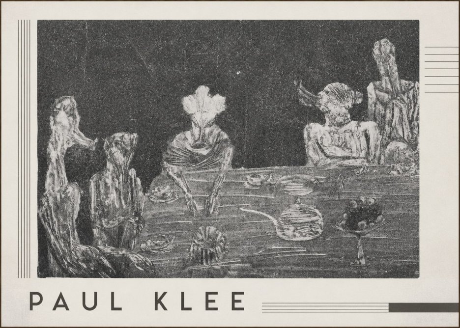 Paul Klee Die Mahlzeit No3 - Póster