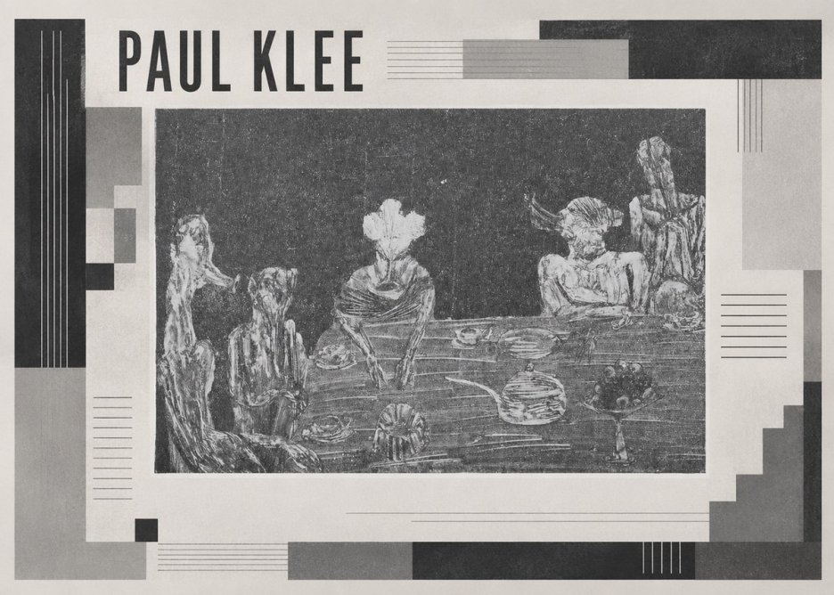 Paul Klee Die Mahlzeit No6 - Póster