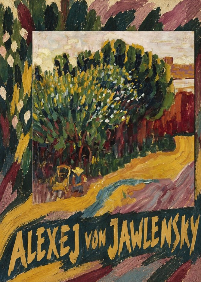 Alexej von Jawlensky Park Landscape (Murnau) No5 - Póster