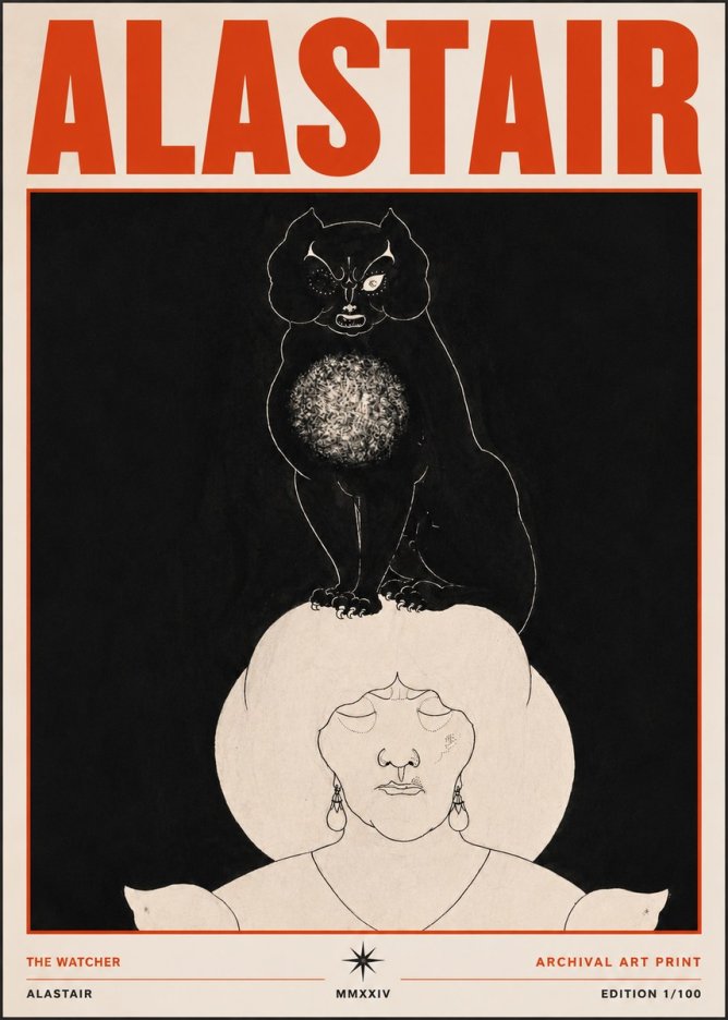 Alastair The Watcher No3 - Póster