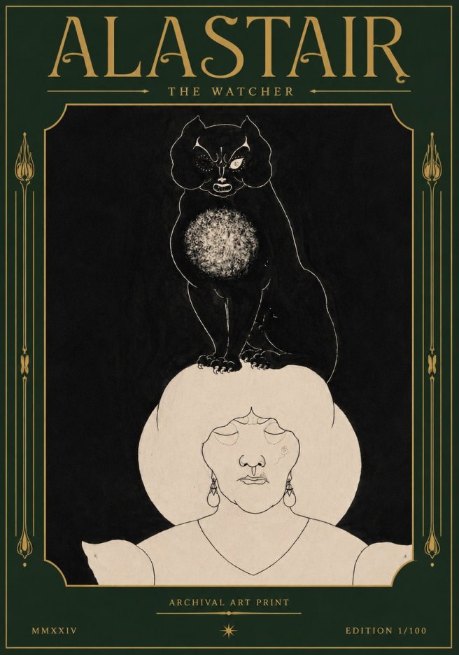 Alastair The Watcher No4 - Póster
