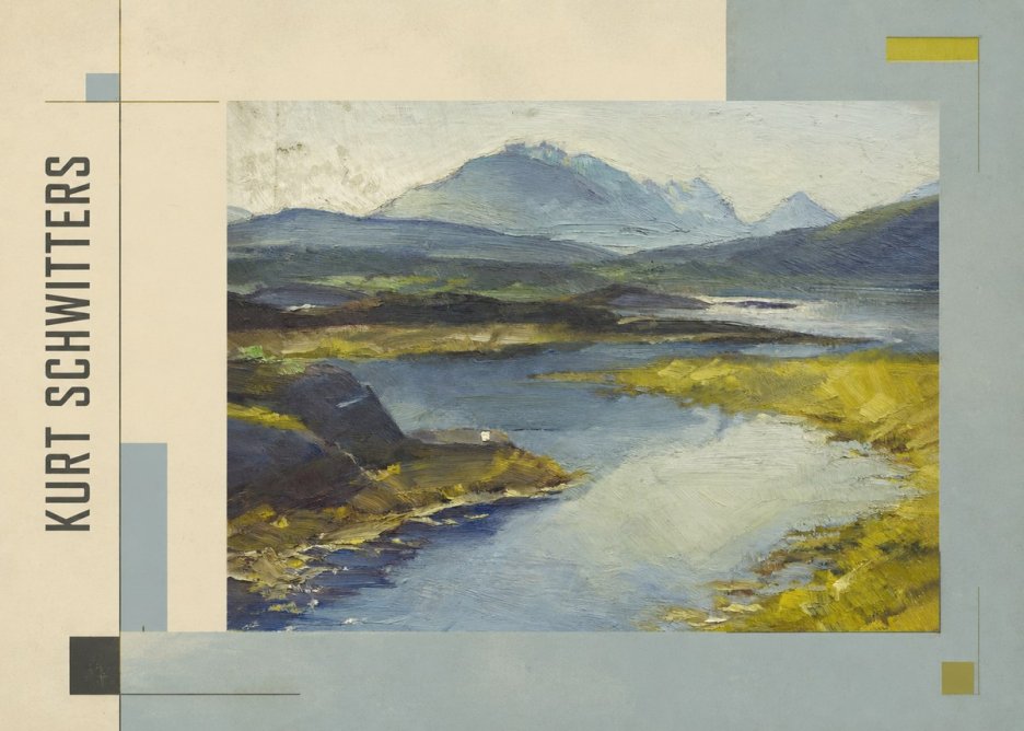 Kurt Schwitters Landschaft No2 - Póster