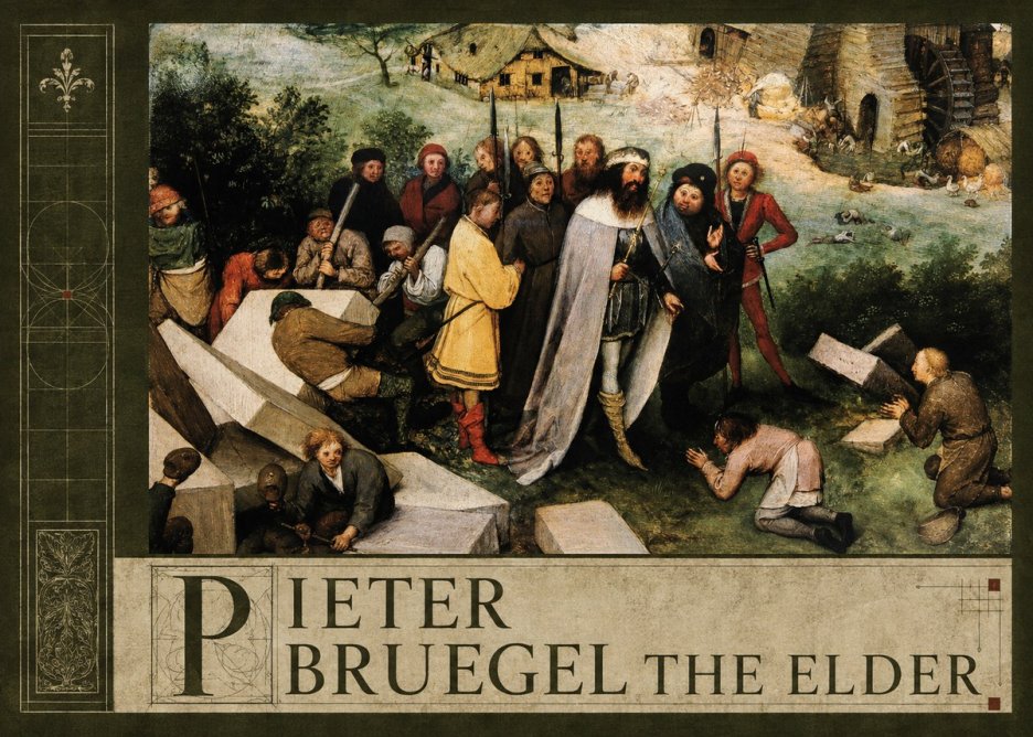 Pieter Bruegel The Blind Leading the Blind III No3 - Póster