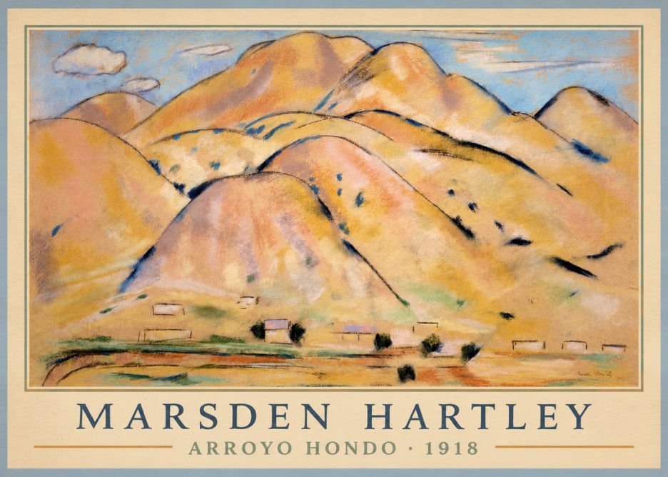 Marsden Hartley Arroyo Hondo No2 - Póster