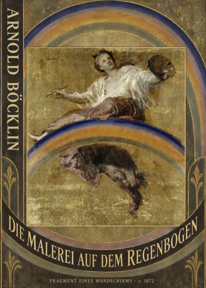Arnold Böcklin Die Malerei Auf Dem Regenbogen No5 - Póster
