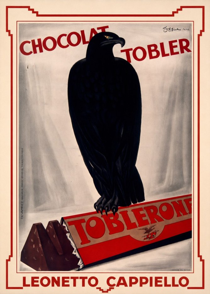 Leonetto Cappiello Chocolat Tobler No1 - Póster