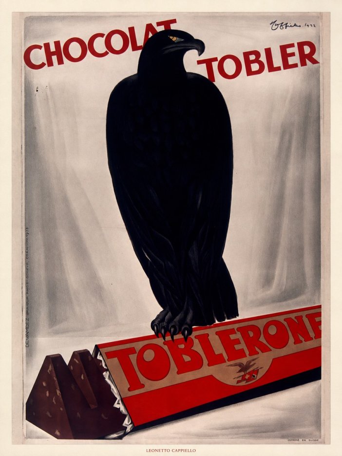 Leonetto Cappiello Chocolat Tobler No5 - Póster