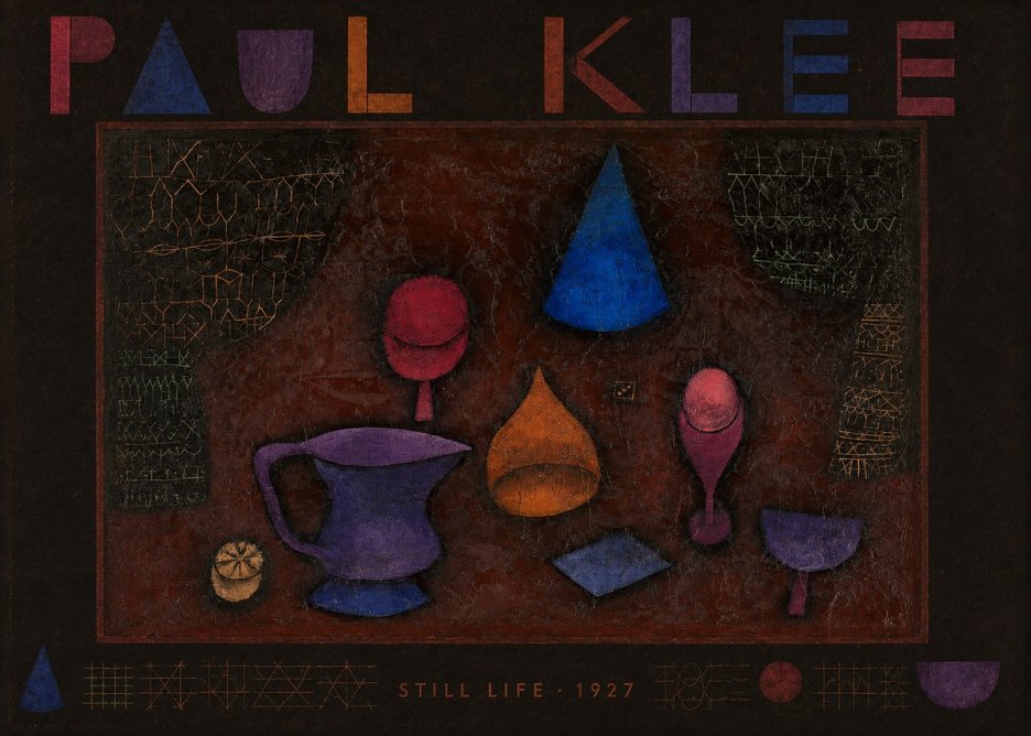 Paul Klee Still Life No5 - Póster