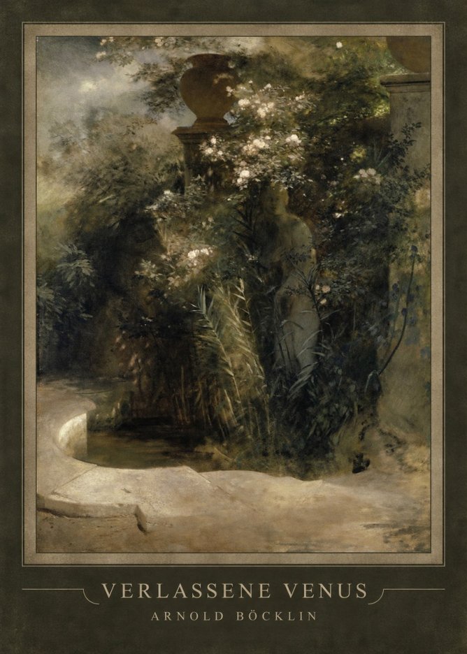 Arnold Böcklin Verlassene Venus No4 - Póster