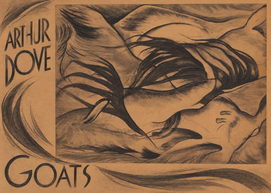 Arthur Dove Goats No2 - Póster