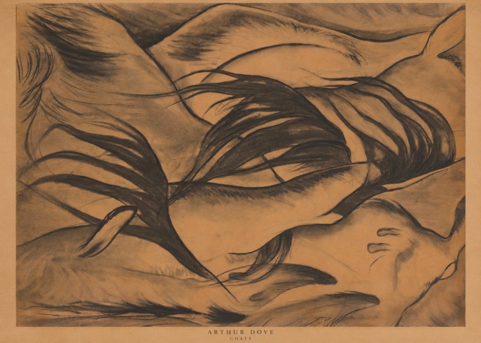 Arthur Dove Goats No6 - Póster