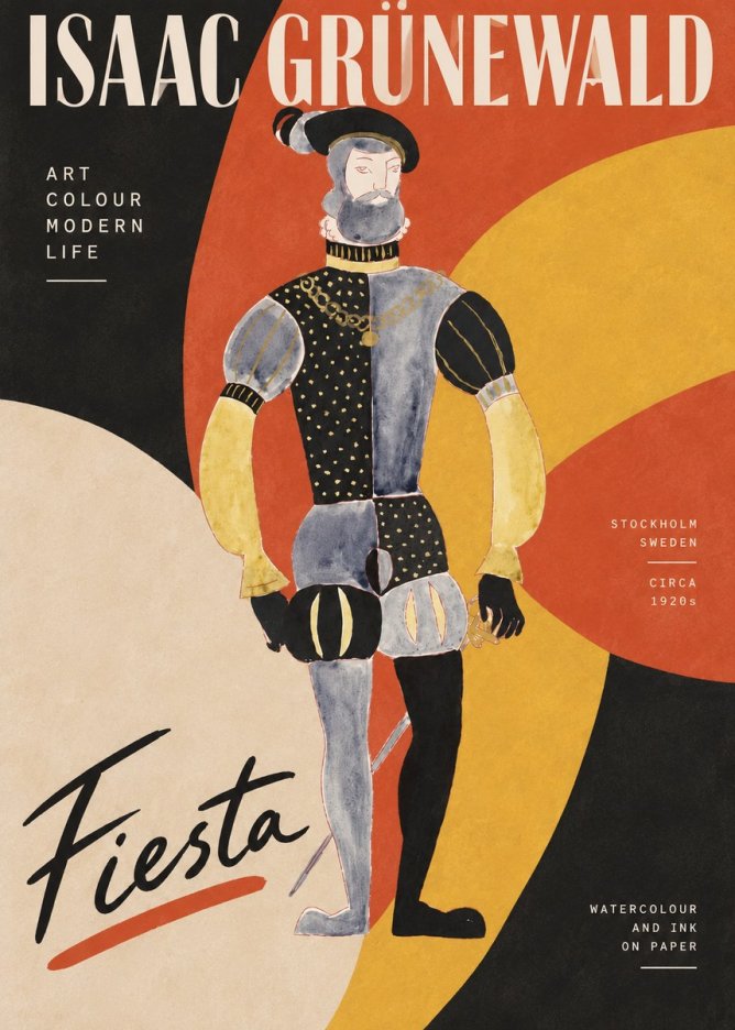 Isaac Grünewald Fiesta No2 - Póster