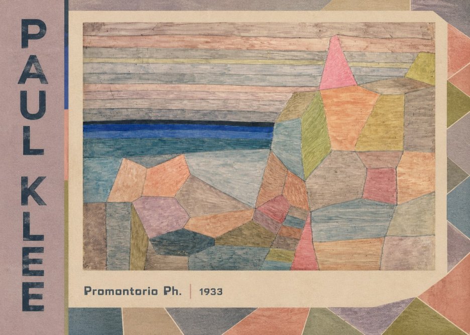 Paul Klee Promontorio Ph. No2 - Póster