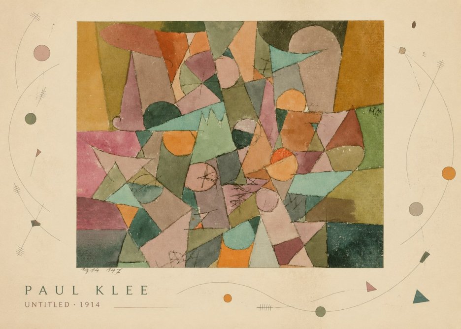 Paul Klee Untitled No3 - Póster