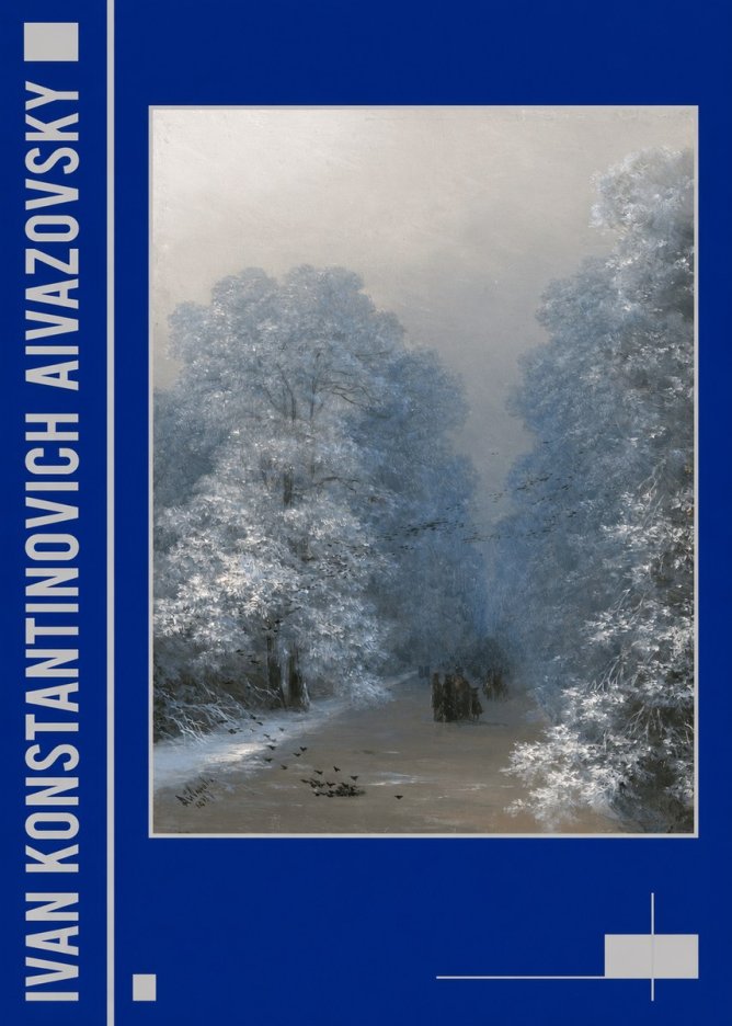 Ivan Konstantinovich Aivazovsky Winter Forest No2 - Póster