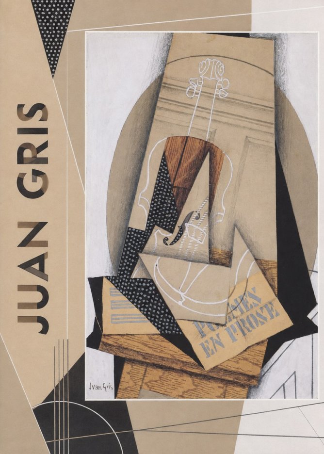 Juan Gris Poèmes En Prose No2 - Póster