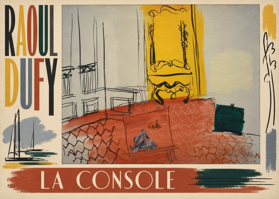 Raoul Dufy La Console No2 - Póster