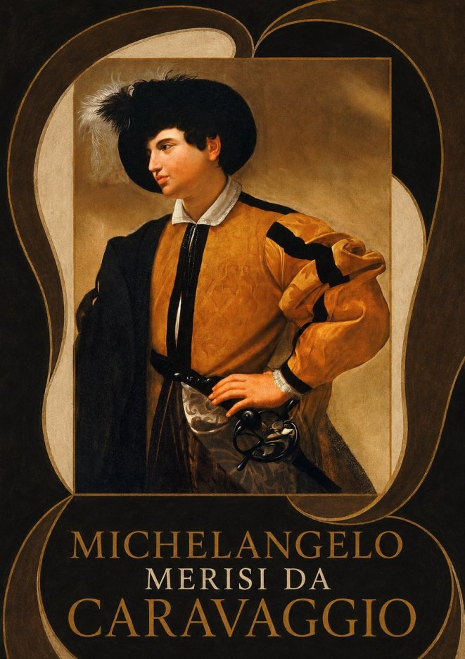 Michelangelo Merisi da Caravaggio Portrait of a Young Man No6 - Póster