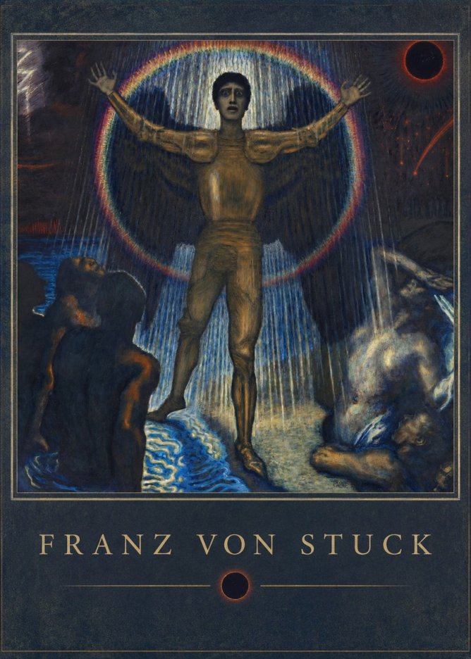 Franz von Stuck Lucifer No5 - Póster