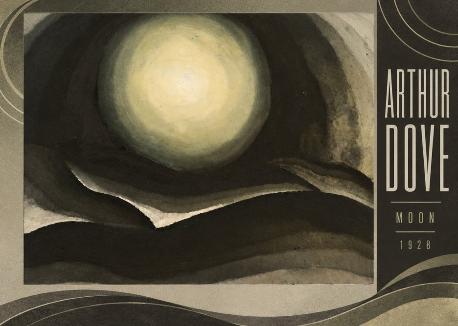 Arthur Dove Moon No2 - Póster