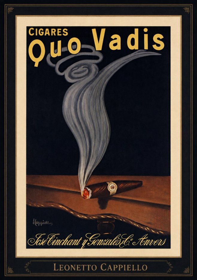 Leonetto Cappiello Quo Vadis No1 - Póster