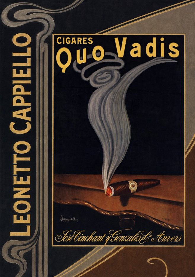 Leonetto Cappiello Quo Vadis No3 - Póster