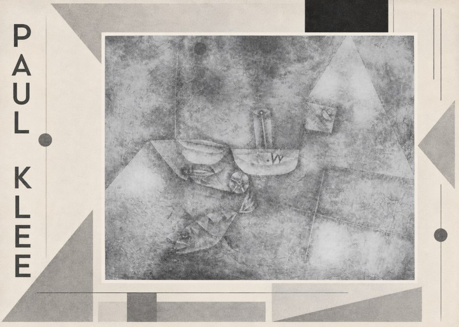 Paul Klee Boats at the Shore No2 - Póster
