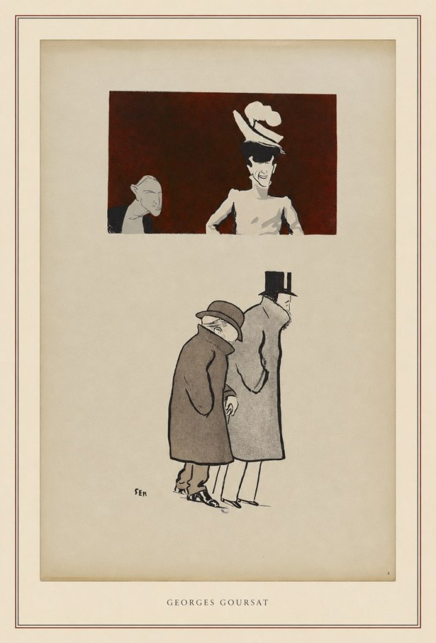 Georges Goursat Georges Goursat VI No4 - Póster