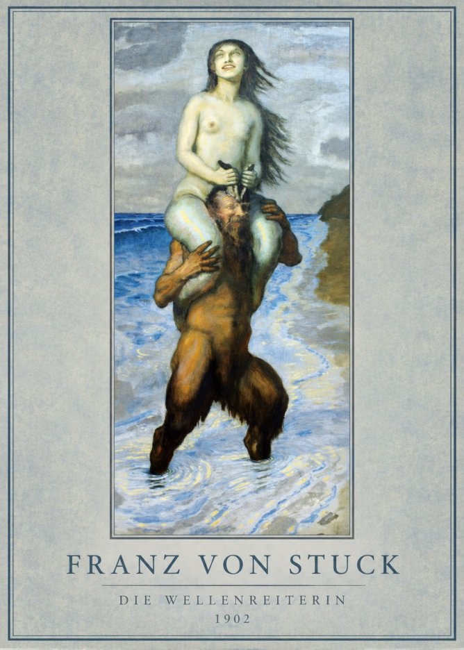 Franz von Stuck The Birth of Venus No4 - Póster