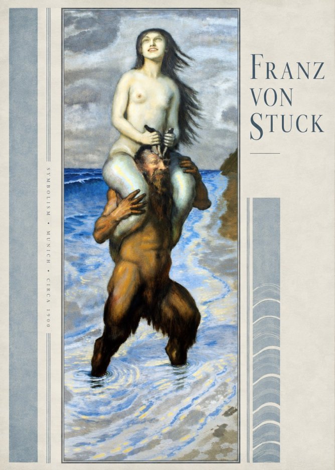Franz von Stuck The Birth of Venus No5 - Póster