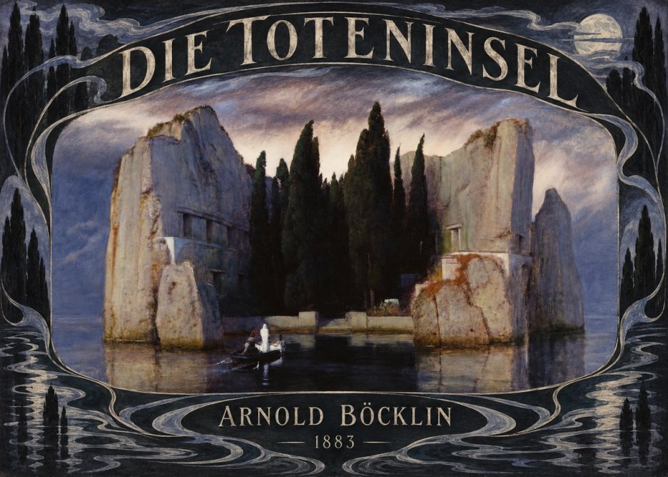 Arnold Böcklin Die Toteninsel V No6 - Póster
