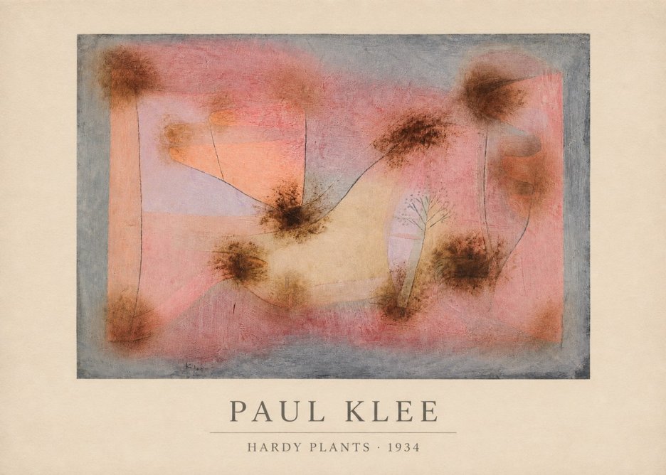 Paul Klee Hardy Plants II No4 - Póster