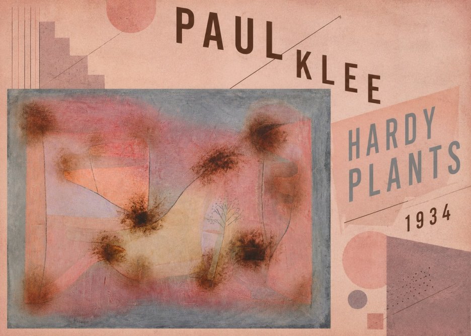 Paul Klee Hardy Plants II No5 - Póster
