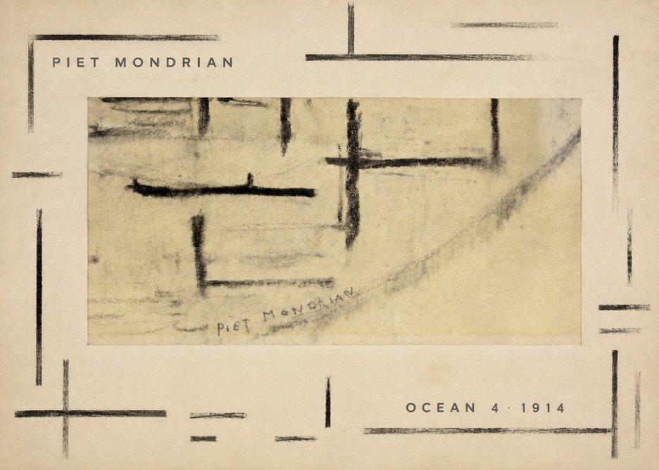 Piet Mondrian Ocean 4 No3 - Póster
