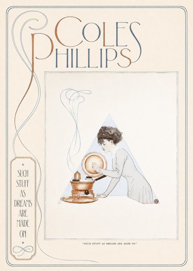 Coles Phillips Such Stuff as Dreams Are Made On No2 - Póster