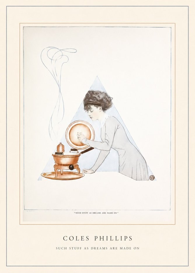 Coles Phillips Such Stuff as Dreams Are Made On No5 - Póster