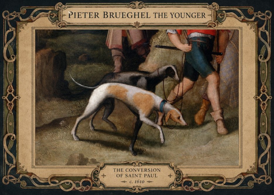 Pieter Bruegel The Conversion of Saint Paul II No3 - Póster