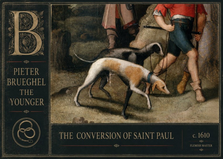 Pieter Bruegel The Conversion of Saint Paul II No5 - Póster