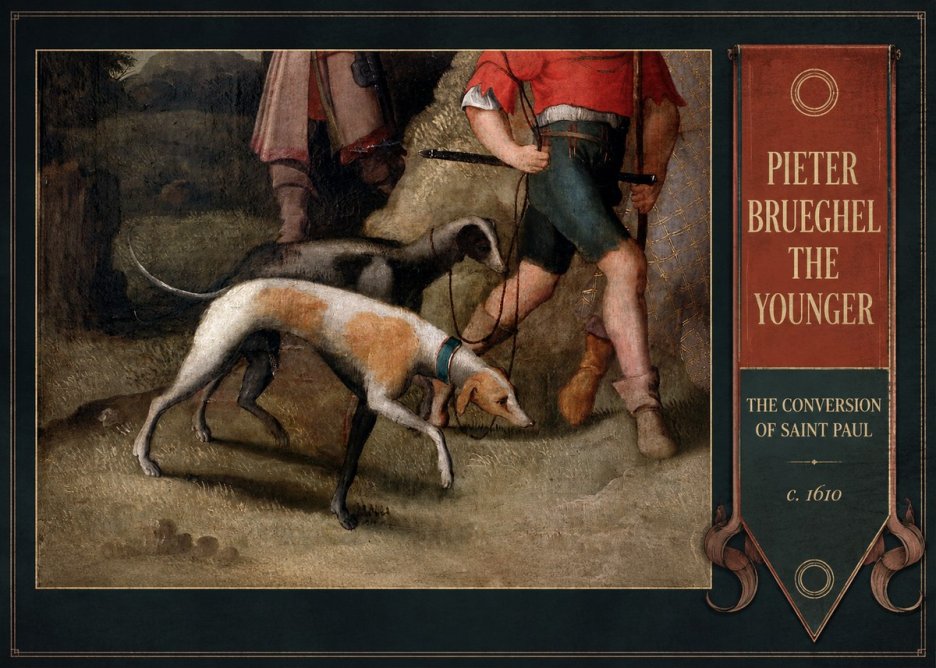Pieter Bruegel The Conversion of Saint Paul II No6 - Póster