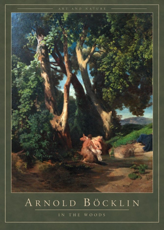 Arnold Böcklin In the Woods No3 - Póster