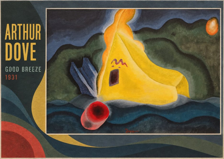 Arthur Dove Good Breeze No2 - Póster