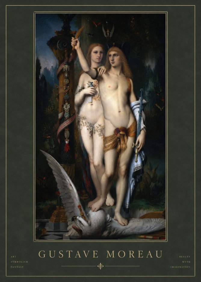 Gustave Moreau The Chimeras No3 - Póster