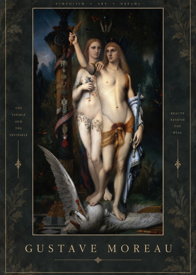 Gustave Moreau The Chimeras No4 - Póster