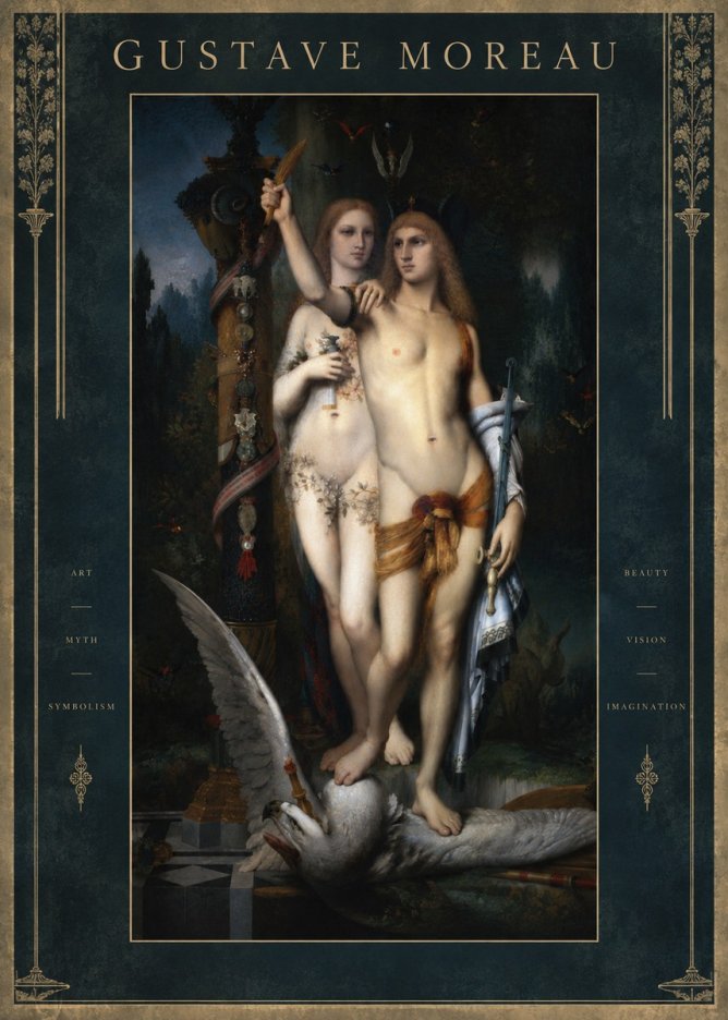 Gustave Moreau The Chimeras No5 - Póster