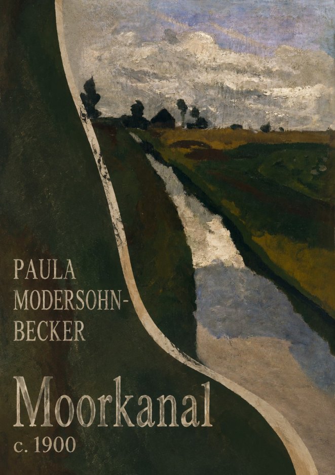 Paula Modersohn-Becker Moorkanal No4 - Póster