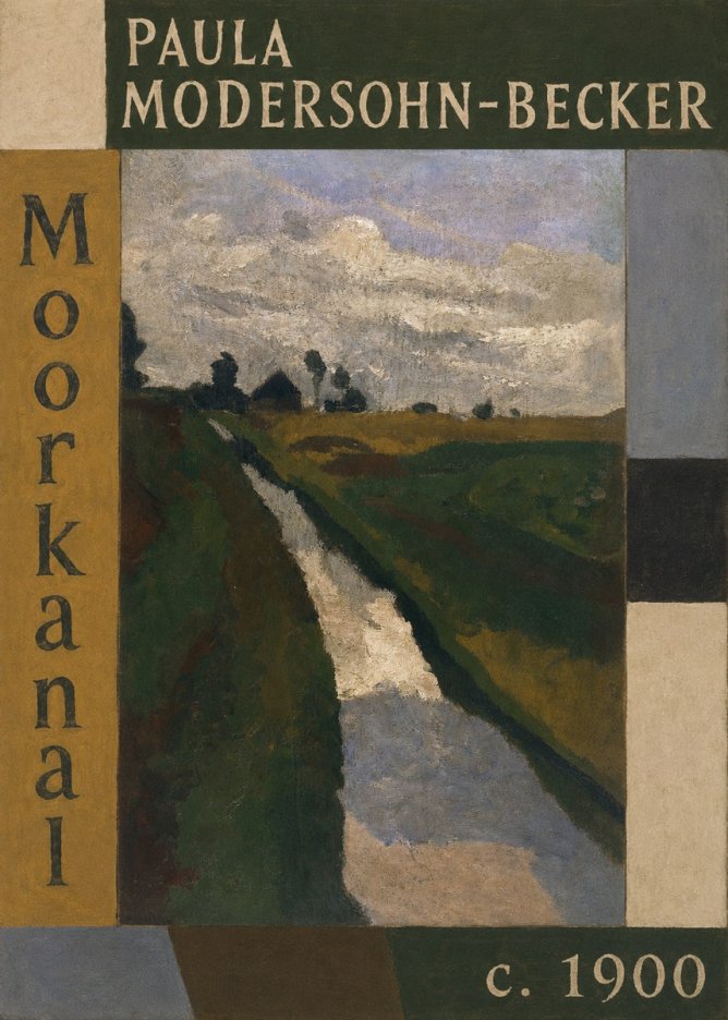 Paula Modersohn-Becker Moorkanal No6 - Póster
