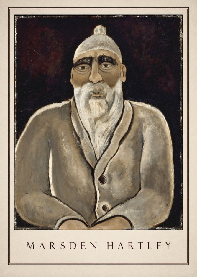Marsden Hartley Self-portrait No5 - Póster