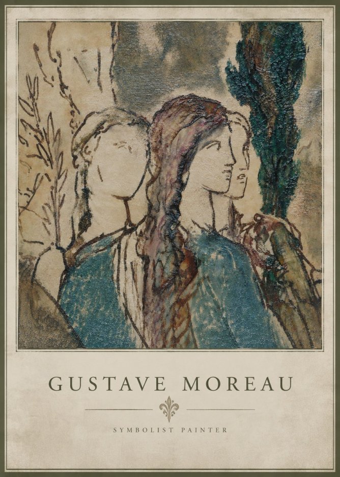Gustave Moreau Untitled II No3 - Póster