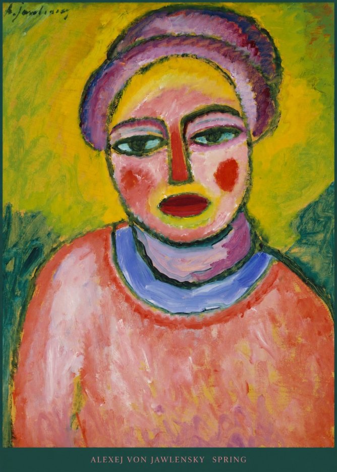 Alexej von Jawlensky Spring No6 - Póster