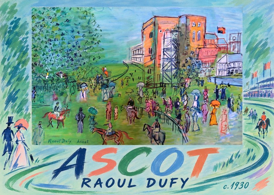 Raoul Dufy Ascot C. 1930 II No3 - Póster